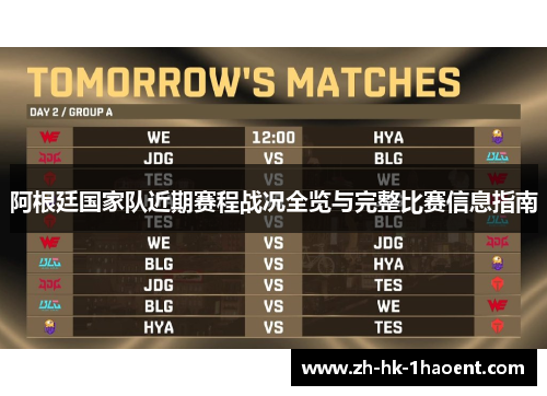 阿根廷国家队近期赛程战况全览与完整比赛信息指南 阿根廷国家队近期赛程战况全览与完整比赛信息指南